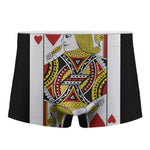 Jack Of Hearts Playing Card Print Men's Boxer Briefs