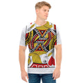 Jack Of Hearts Playing Card Print Men's T-Shirt