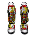Jack Of Hearts Playing Card Print Muay Thai Shin Guards