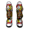 Jack Of Hearts Playing Card Print Muay Thai Shin Guard