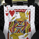 Jack Of Hearts Playing Card Print Pet Car Back Seat Cover