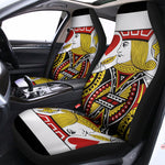 Jack Of Hearts Playing Card Print Universal Fit Car Seat Covers
