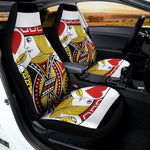 Jack Of Hearts Playing Card Print Universal Fit Car Seat Covers