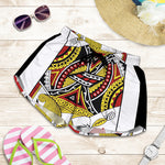 Jack Of Hearts Playing Card Print Women's Shorts