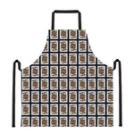 Jack Of Spades Playing Card Pattern Print Apron