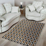 Jack Of Spades Playing Card Pattern Print Area Rug