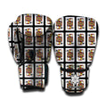 Jack Of Spades Pattern Print Boxing Gloves