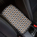 Jack Of Spades Pattern Print Car Center Console Cover