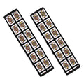 Jack Of Spades Pattern Print Car Seat Belt Covers
