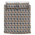 Jack Of Spades Pattern Print Duvet Cover Bedding Set