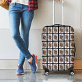 Jack Of Spades Pattern Print Luggage Cover