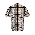 Jack Of Spades Playing Card Pattern Print Men's Baseball Jersey