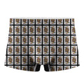 Jack Of Spades Pattern Print Men's Boxer Briefs