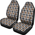 Jack Of Spades Pattern Print Universal Fit Car Seat Covers