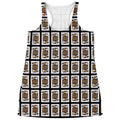 Jack Of Spades Pattern Print Women's Racerback Tank Top