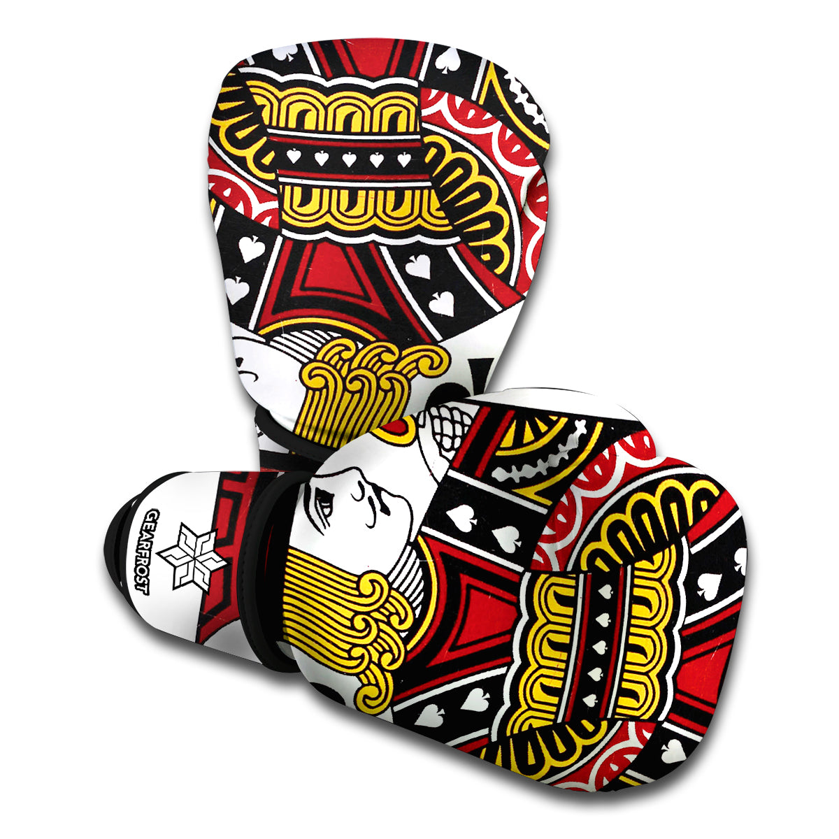 Jack Of Spades Playing Card Print Boxing Gloves