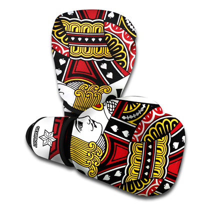 Jack Of Spades Playing Card Print Boxing Gloves