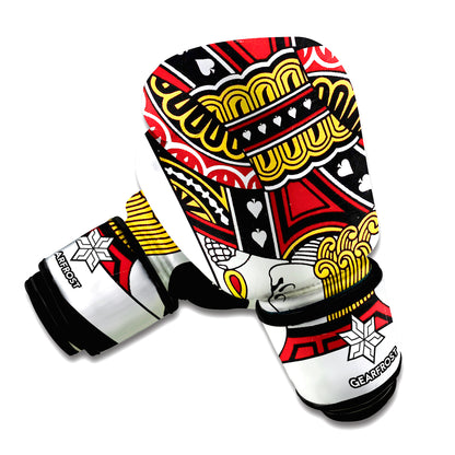 Jack Of Spades Playing Card Print Boxing Gloves