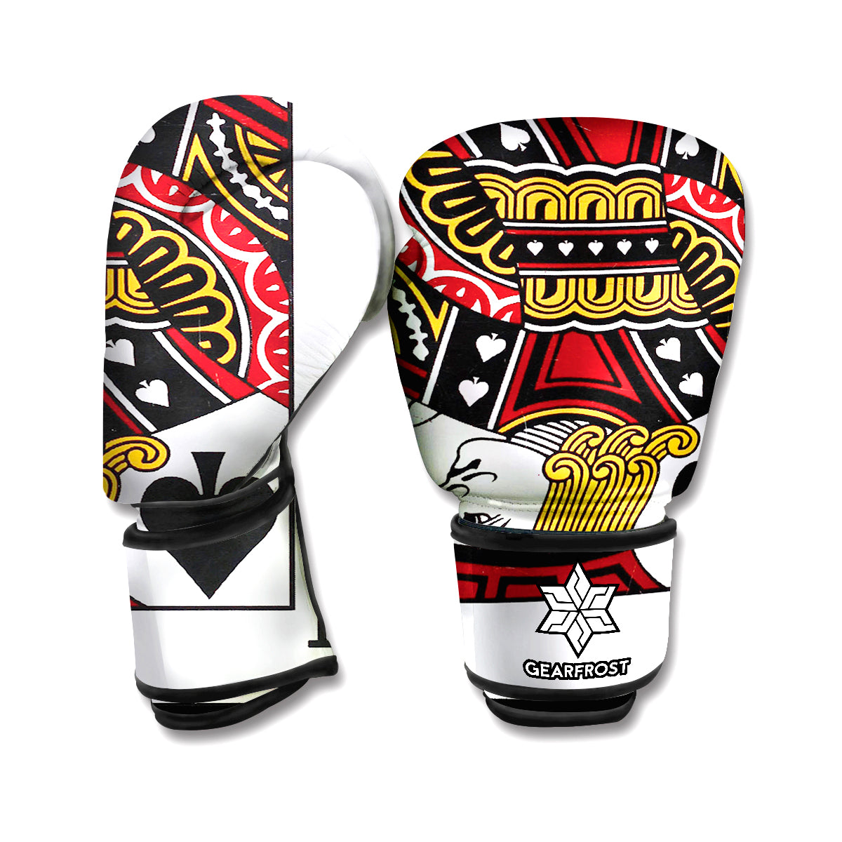 Jack Of Spades Playing Card Print Boxing Gloves