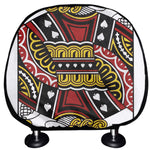 Jack Of Spades Playing Card Print Car Headrest Covers