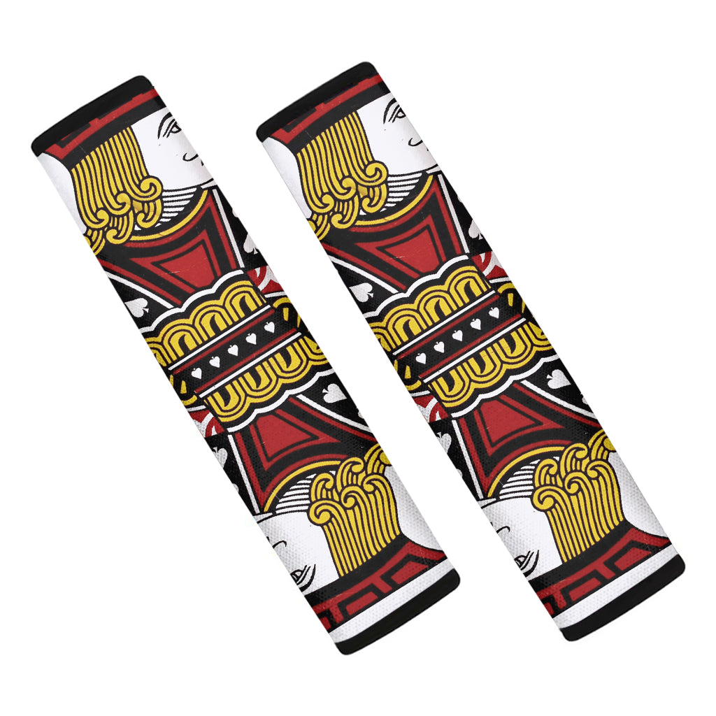 Jack Of Spades Playing Card Print Car Seat Belt Covers