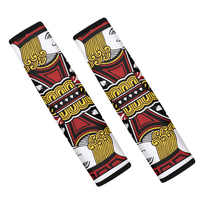 Jack Of Spades Playing Card Print Car Seat Belt Covers