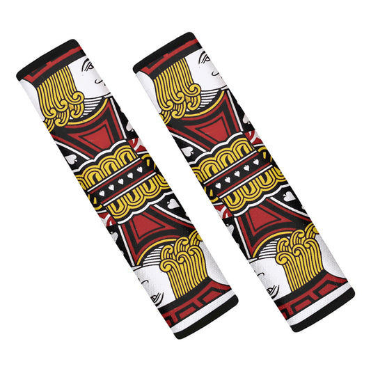 Jack Of Spades Playing Card Print Car Seat Belt Covers