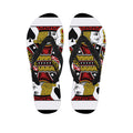 Jack Of Spades Playing Card Print Flip Flops