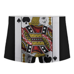 Jack Of Spades Playing Card Print Men's Boxer Briefs