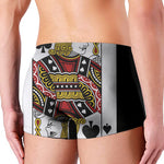 Jack Of Spades Playing Card Print Men's Boxer Briefs