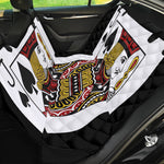 Jack Of Spades Playing Card Print Pet Car Back Seat Cover