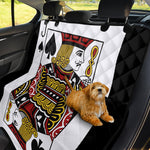 Jack Of Spades Playing Card Print Pet Car Back Seat Cover