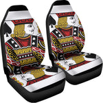 Jack Of Spades Playing Card Print Universal Fit Car Seat Covers