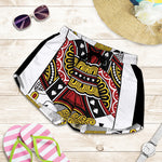 Jack Of Spades Playing Card Print Women's Shorts