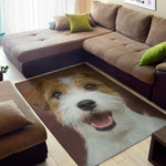 Jack Russell Terrier Portrait Print Area Rug