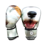 Jack Russell Terrier Portrait Print Boxing Gloves