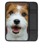 Jack Russell Terrier Portrait Print Car Center Console Cover