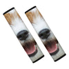 Jack Russell Terrier Portrait Print Car Seat Belt Covers