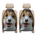Jack Russell Terrier Portrait Print Car Seat Organizers