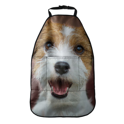 Jack Russell Terrier Portrait Print Car Seat Organizers