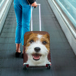 Jack Russell Terrier Portrait Print Luggage Cover