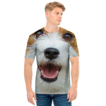 Jack Russell Terrier Portrait Print Men's T-Shirt