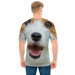 Jack Russell Terrier Portrait Print Men's T-Shirt