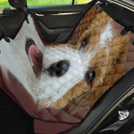 Jack Russell Terrier Portrait Print Pet Car Back Seat Cover