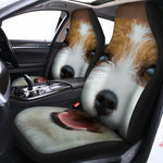 Jack Russell Terrier Portrait Print Universal Fit Car Seat Covers