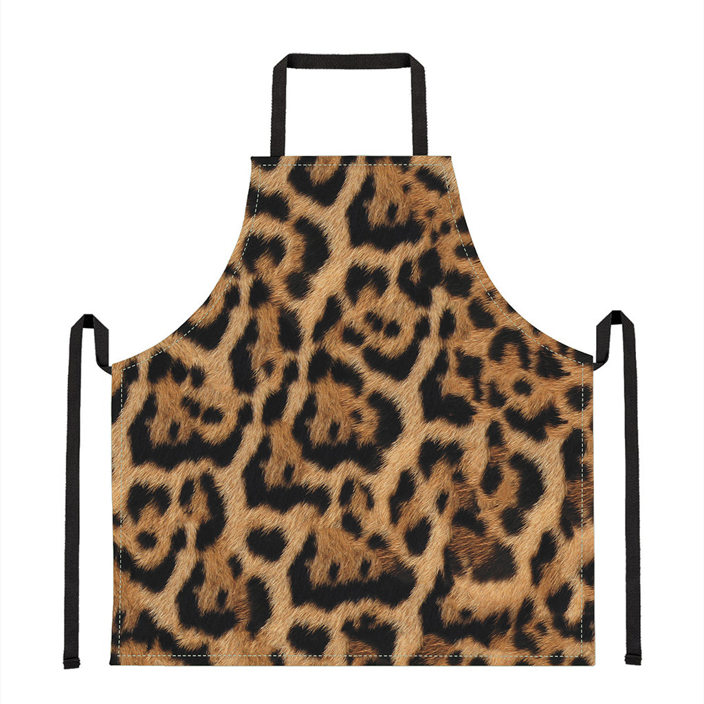 Jaguar Fur Pattern Print Apron