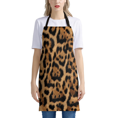 Jaguar Fur Pattern Print Apron