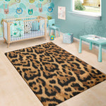 Jaguar Fur Pattern Print Area Rug