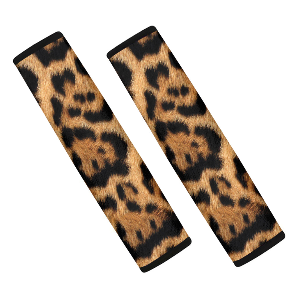 Jaguar Fur Pattern Print Car Seat Belt Covers