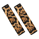 Jaguar Fur Pattern Print Car Seat Belt Covers